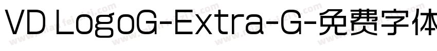 VD LogoG-Extra-G字体转换
